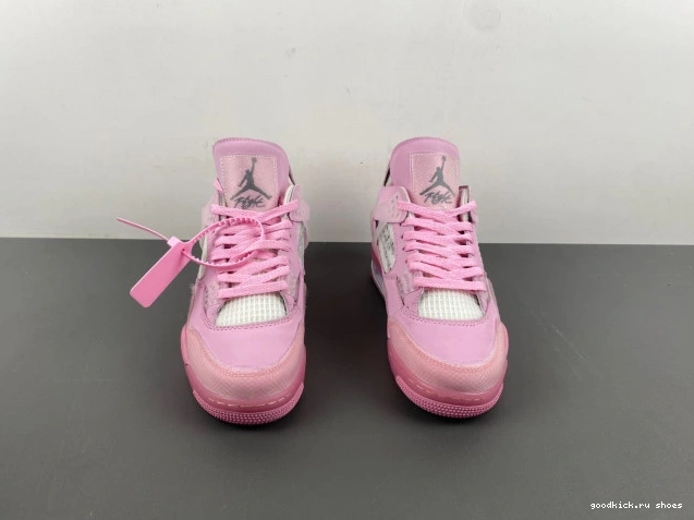PINK OFF-WHITE JORDAN X 4 0629